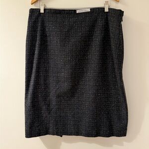 Pendleton Black Pencil Skirt